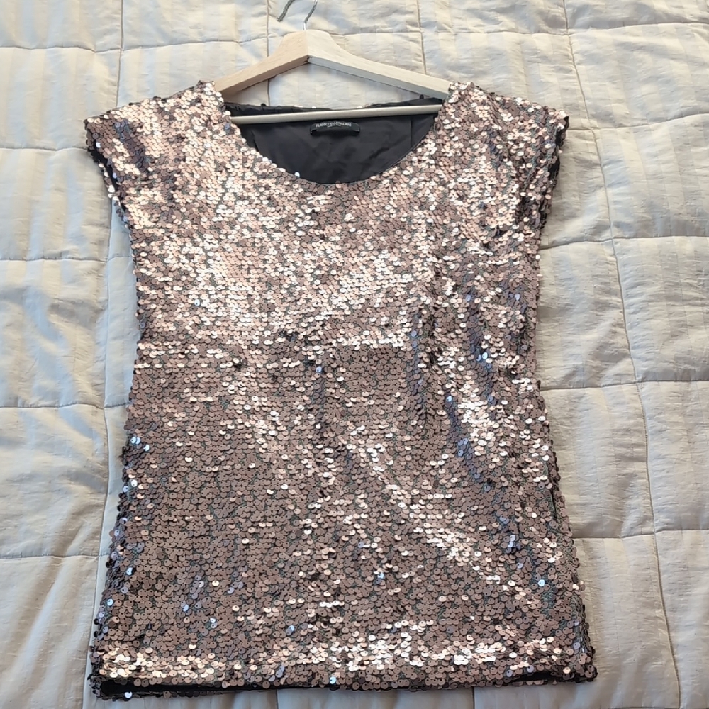 Sequin Embellished Women's Top